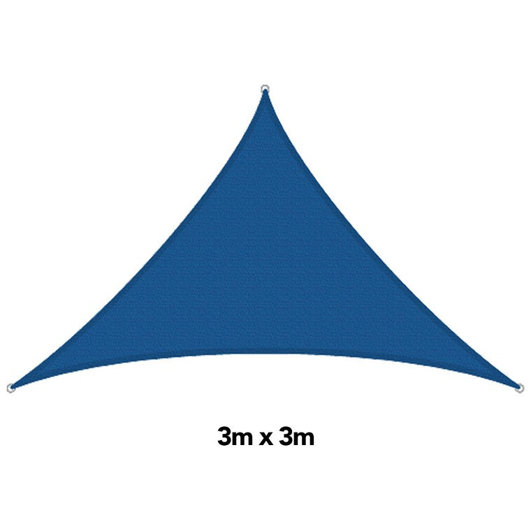 H&G Shade Sail Triangle Ocean, 3x3m