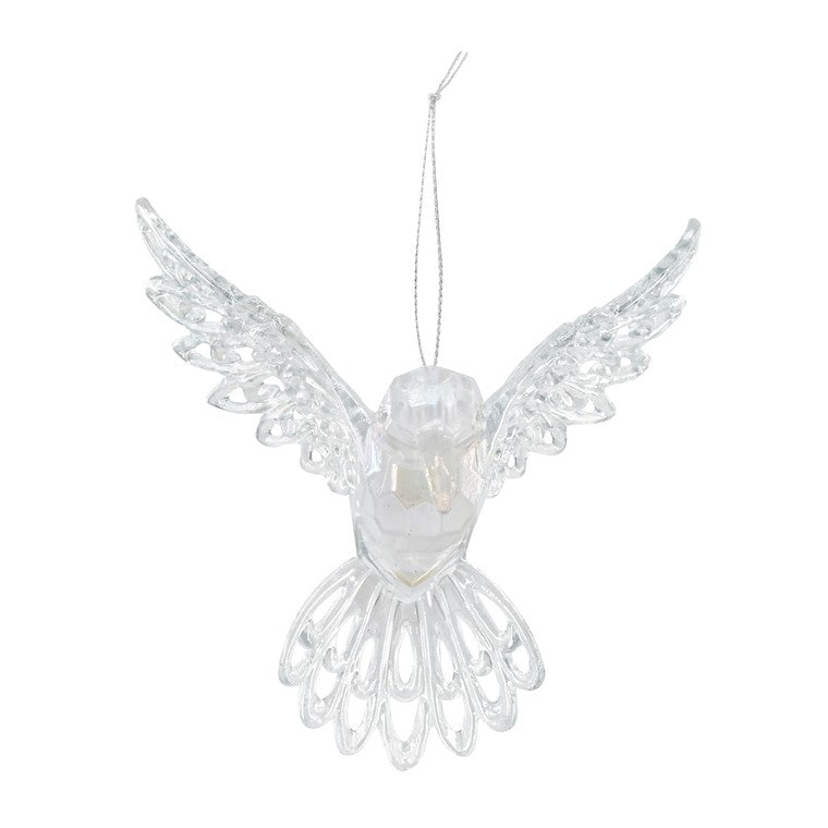 Hanging Iridescent Hummingbird, 8cm, Assorted