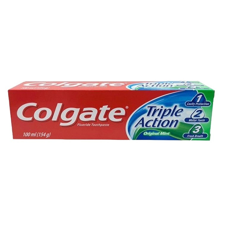 Colgate Toothpaste Triple Action, 154g – Cheap as Chips