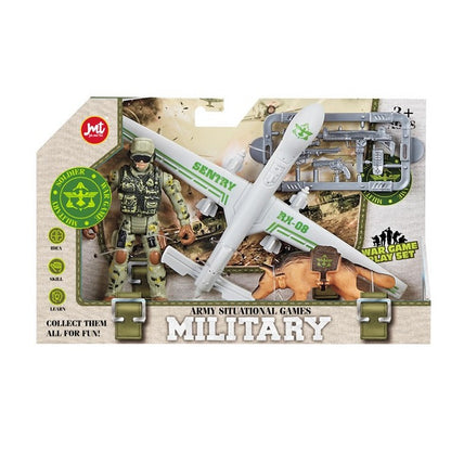 Military Hero Playset, Asstd