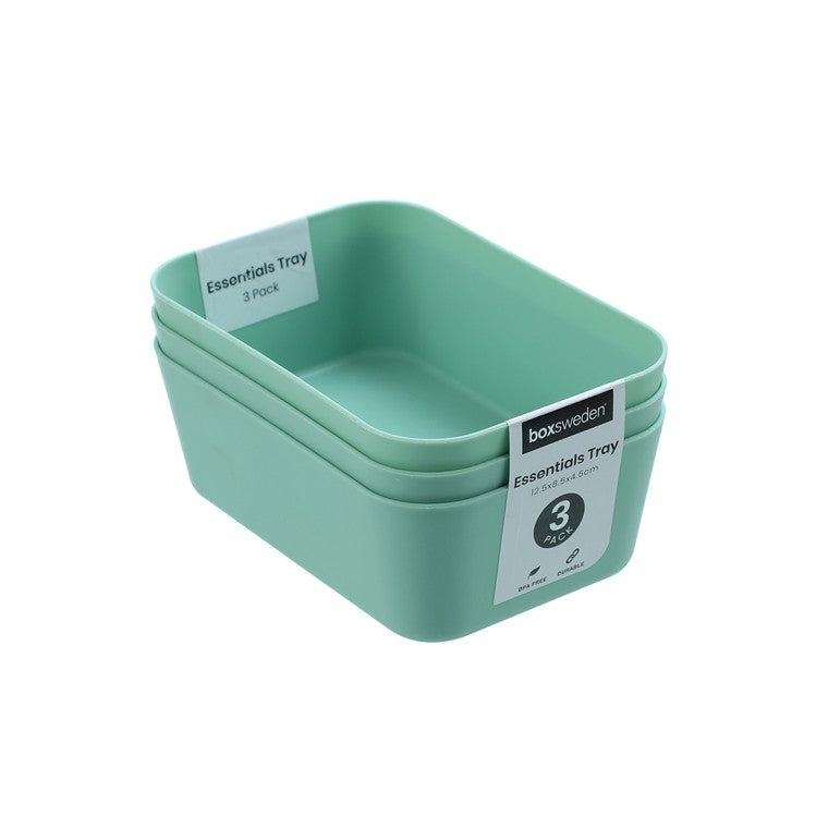 Essentials Sort Tray, 3pk, Asstd