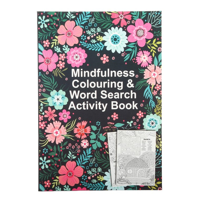 Mindfulness Colour & Activity Book, Asstd