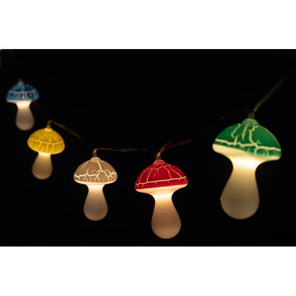 Mushroom String Light, 10 LED