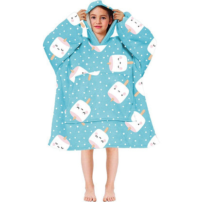 Girls Cuddle Hoodie, Cute, 4 Asstd Designs