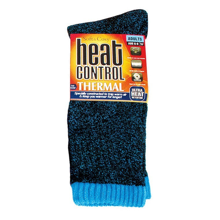 Kids Crew Heat Control Socks Blue