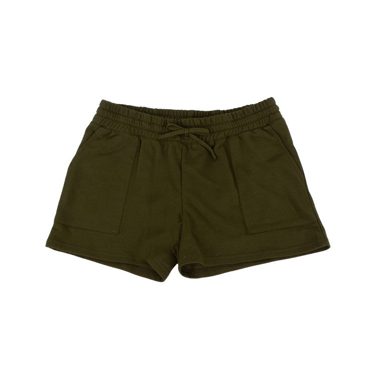 Khaki Pull-On Shorts, Size M