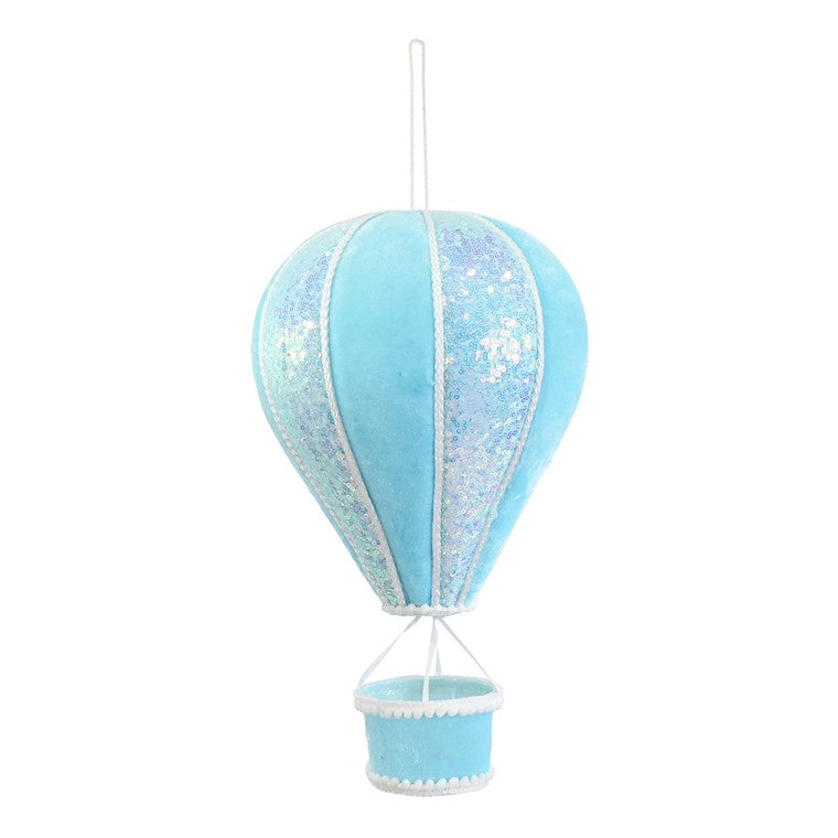 Hanging Hot Air Balloon, 35cm, Assorted