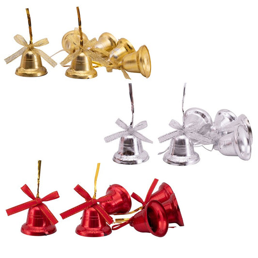 Bells, Assorted, 6pk