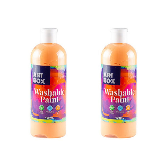Washable Paint, Orange, 400ml