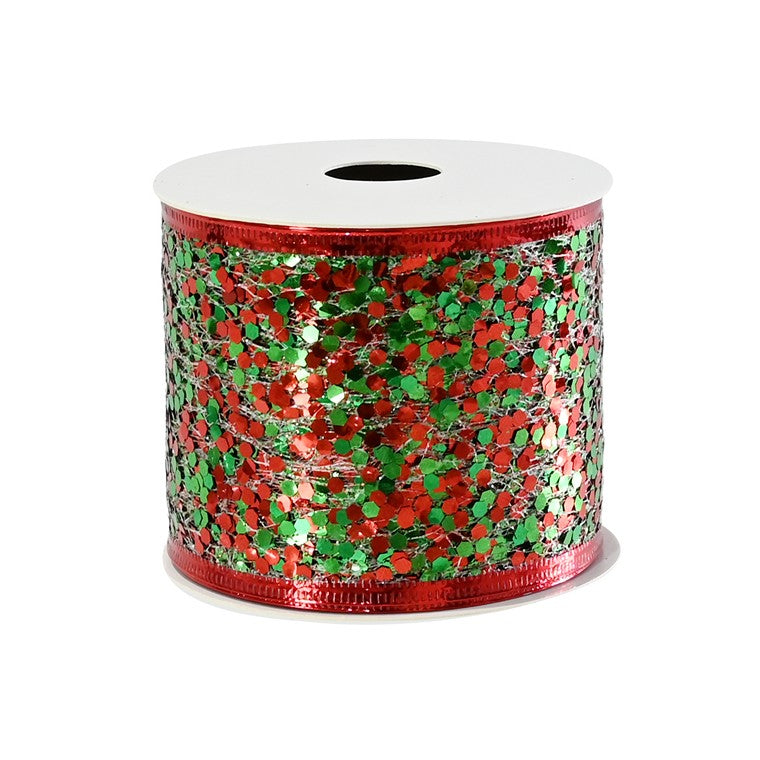 Ribbon Mesh Sequin, 2.7m, Assorted