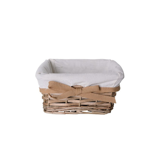 Willow Basket, Natural, Small
