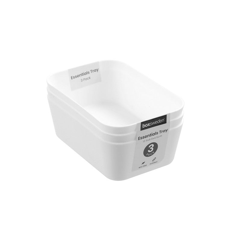 Essentials Sort Tray, 3pk, Asstd