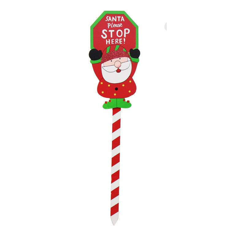 Christmas Garden Stake, 15 x 50cm