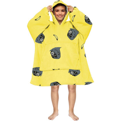 Boys Cuddle Hoodie, Print 1, 4 Asstd Designs