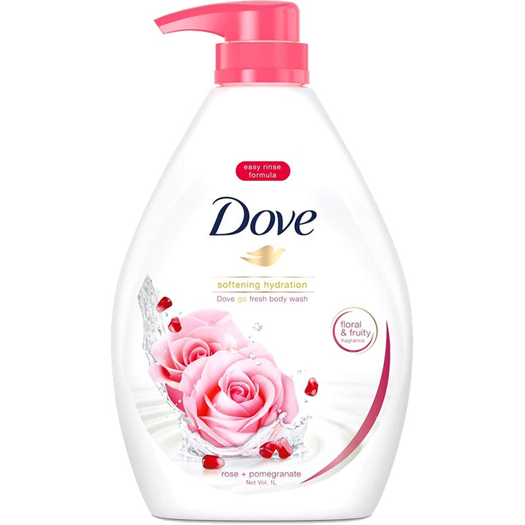 Dove Softening Hydration Body Wash, 1L
