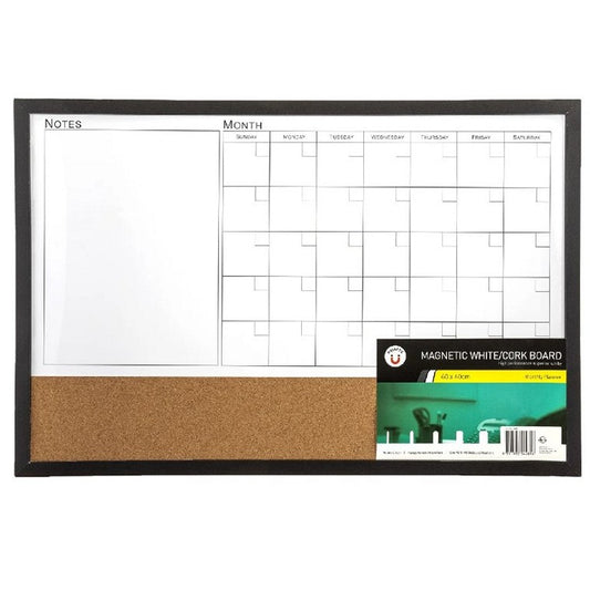 Combo Magnetic Calendar, 60 x 40cm