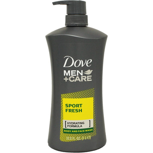Dove Men's Sport Fresh Body Wash, 1L