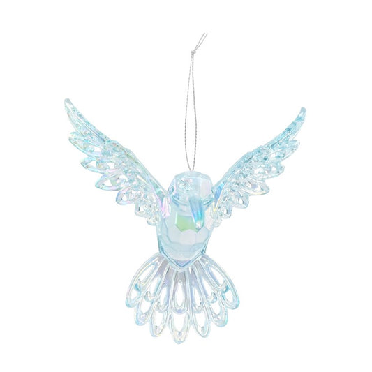Hanging Iridescent Hummingbird, 8cm, Assorted