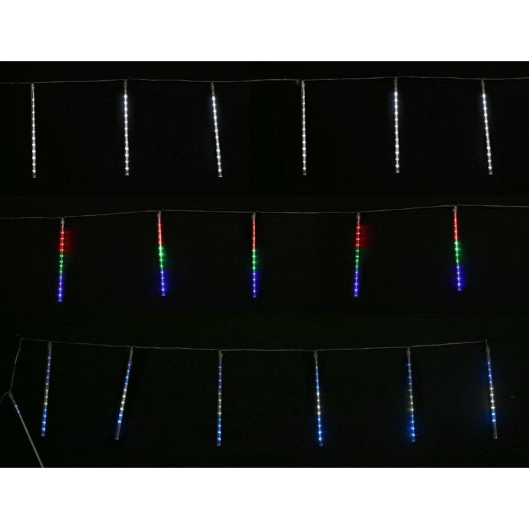 Solar LED Meteor Lights, 8pc, Assorted