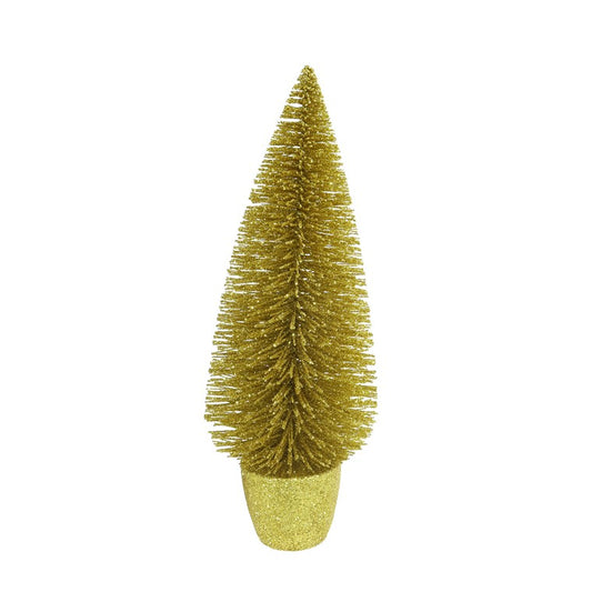 Potted Glitter Tree, Assorted