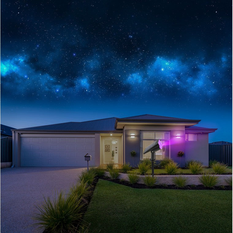 Solar LED Colour Change Spotlight