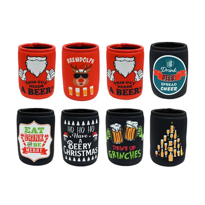 Christmas Stubby Holder, Assorted