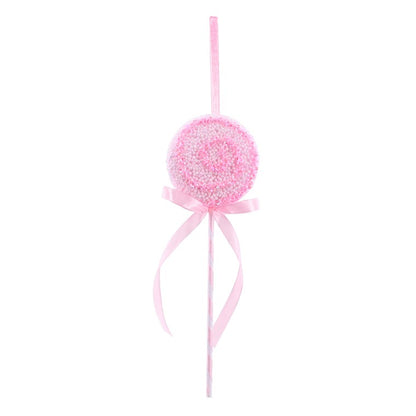 Hanging Glitter Lollipop, 23cm, Assorted