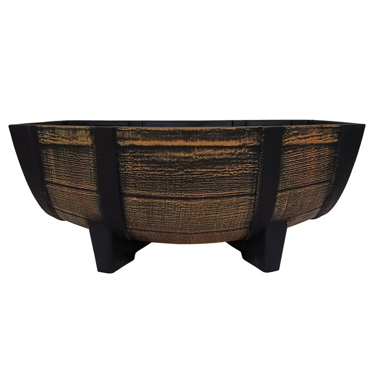 Half Barrel Planter, 41cm