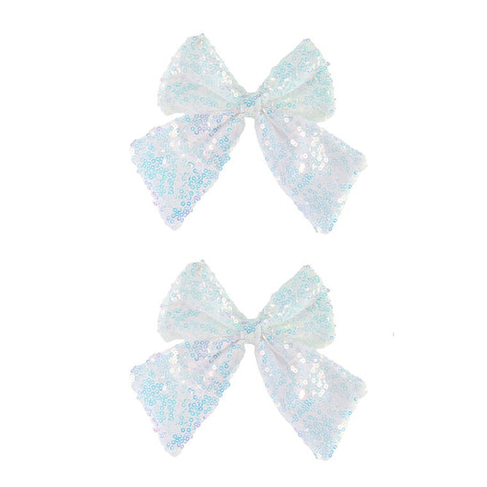 Bow Iridescent Sequins, 2pk, Assorted