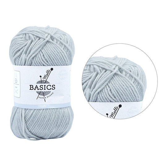 Acrylic Yarn, Cloudy