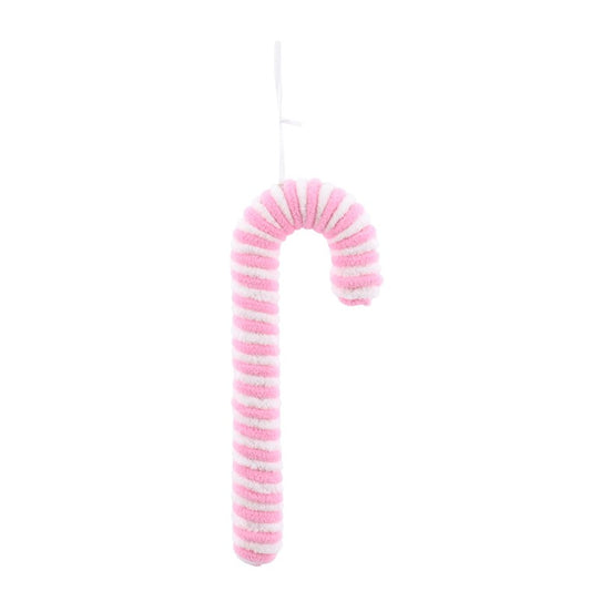 Hanging Plush Candycane, 23cm, Assorted