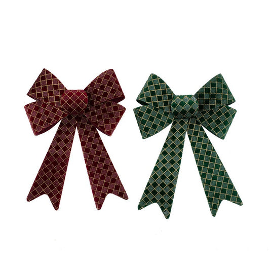 Bow w/ Champagne Glitter Details, Assorted