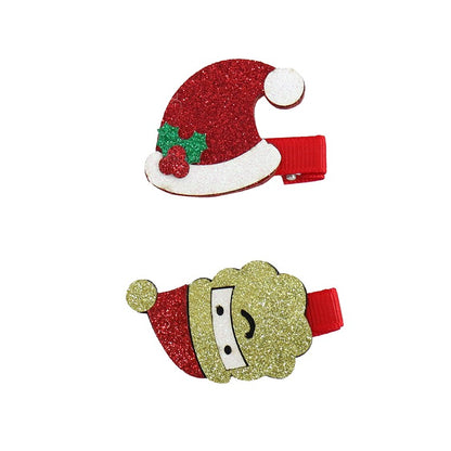 Glitter Hairclip, 2pk, Asstd