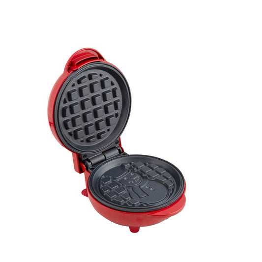 Prinetti Festive Mini Snowman Waffle Maker