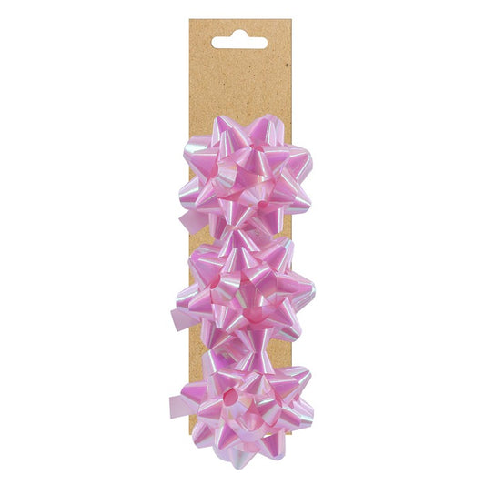 Pastel Sweet Iridescent Gift Bows, 3pk