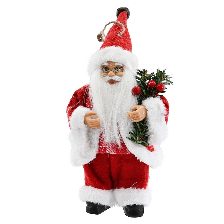 Santa Vintage Figurine, 18cm, Assorted