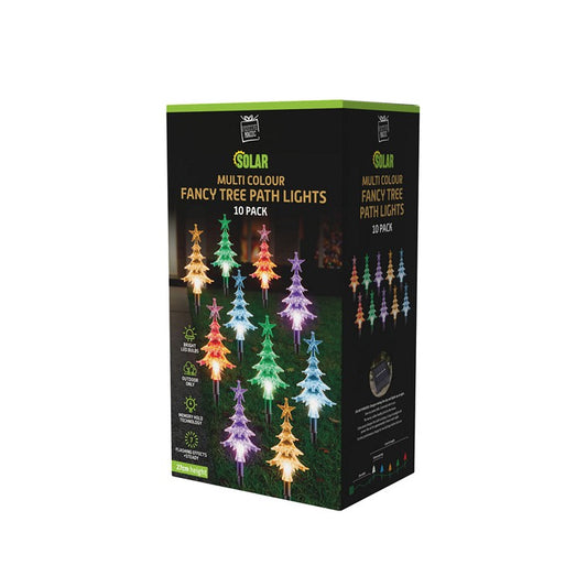 Solar Tree Path Lights, 10pk