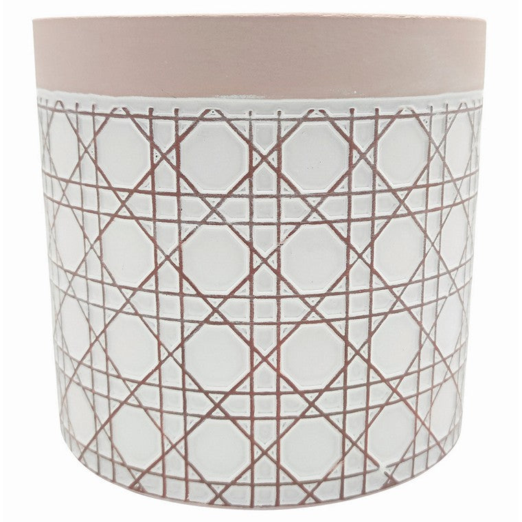 Mini Round Textured Ceramic Pot, Asstd