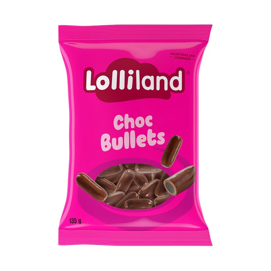 Lolliland Choc Bullets, 135g