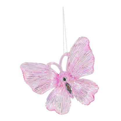 Hanging Iridescent Butterfly, 11cm, Assorted