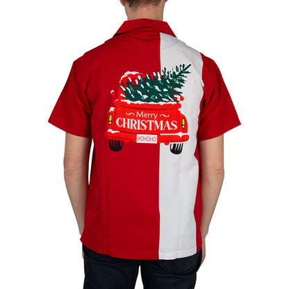 Retro Christmas Bowling Shirt, Assorted