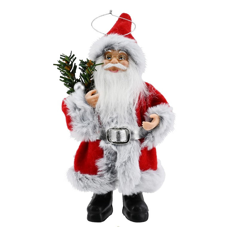 Santa Vintage Figurine, 18cm, Assorted