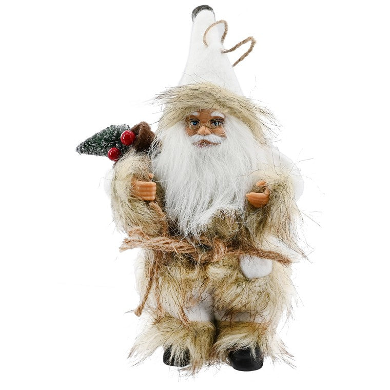 Santa Vintage Figurine, 18cm, Assorted