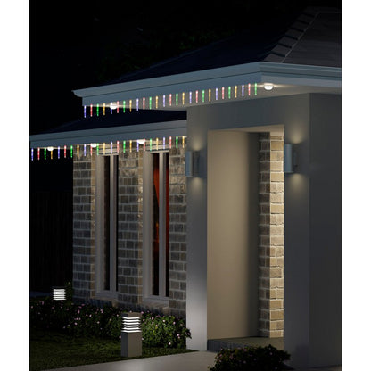 Solar Icicle Lights, 30 LED, Assorted