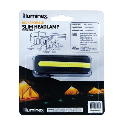 Illuminex Rechargeable Headlamp