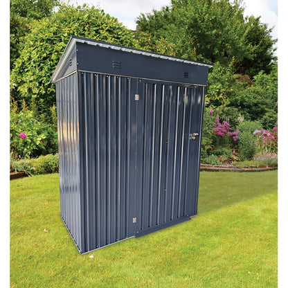 Pent Metal Shed, 150 x 84 x 180cm