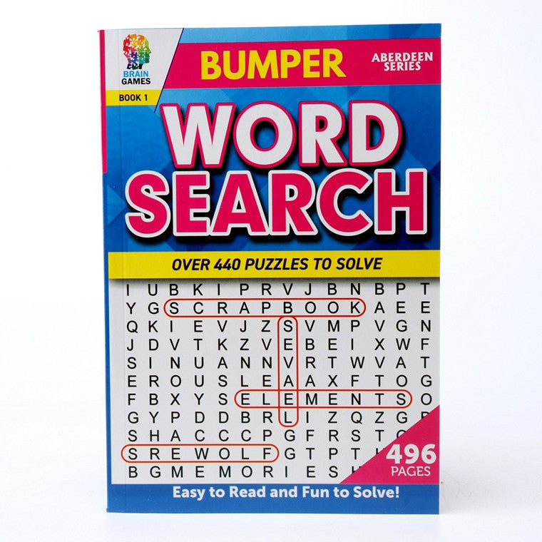 Bumper Word Search, Asstd