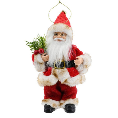 Santa Vintage Figurine, 18cm, Assorted