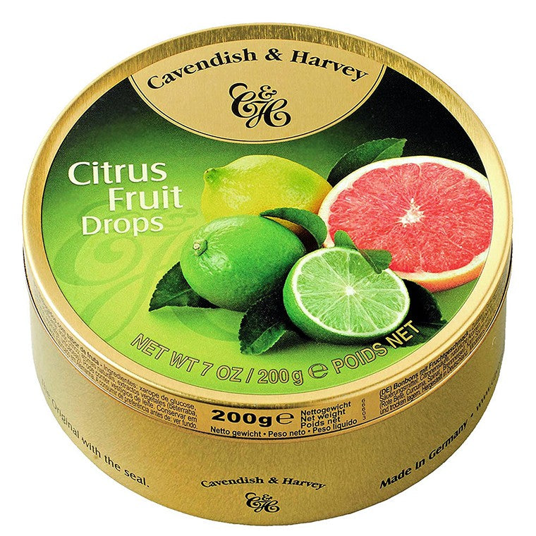 Cavendish & Harvey Citrus Fruit Drops, 200gm