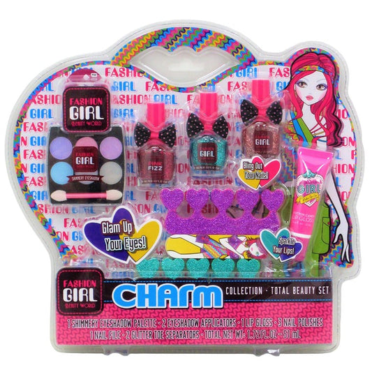 Fashion Girl Nail Makeup Set